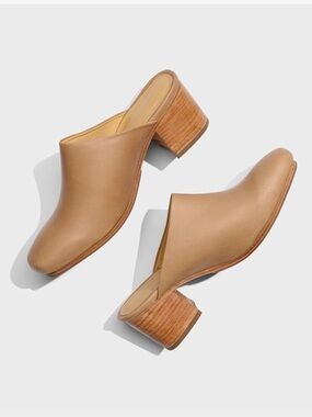 Nisolo All-Day Heeled Mule | 8.5 Almond